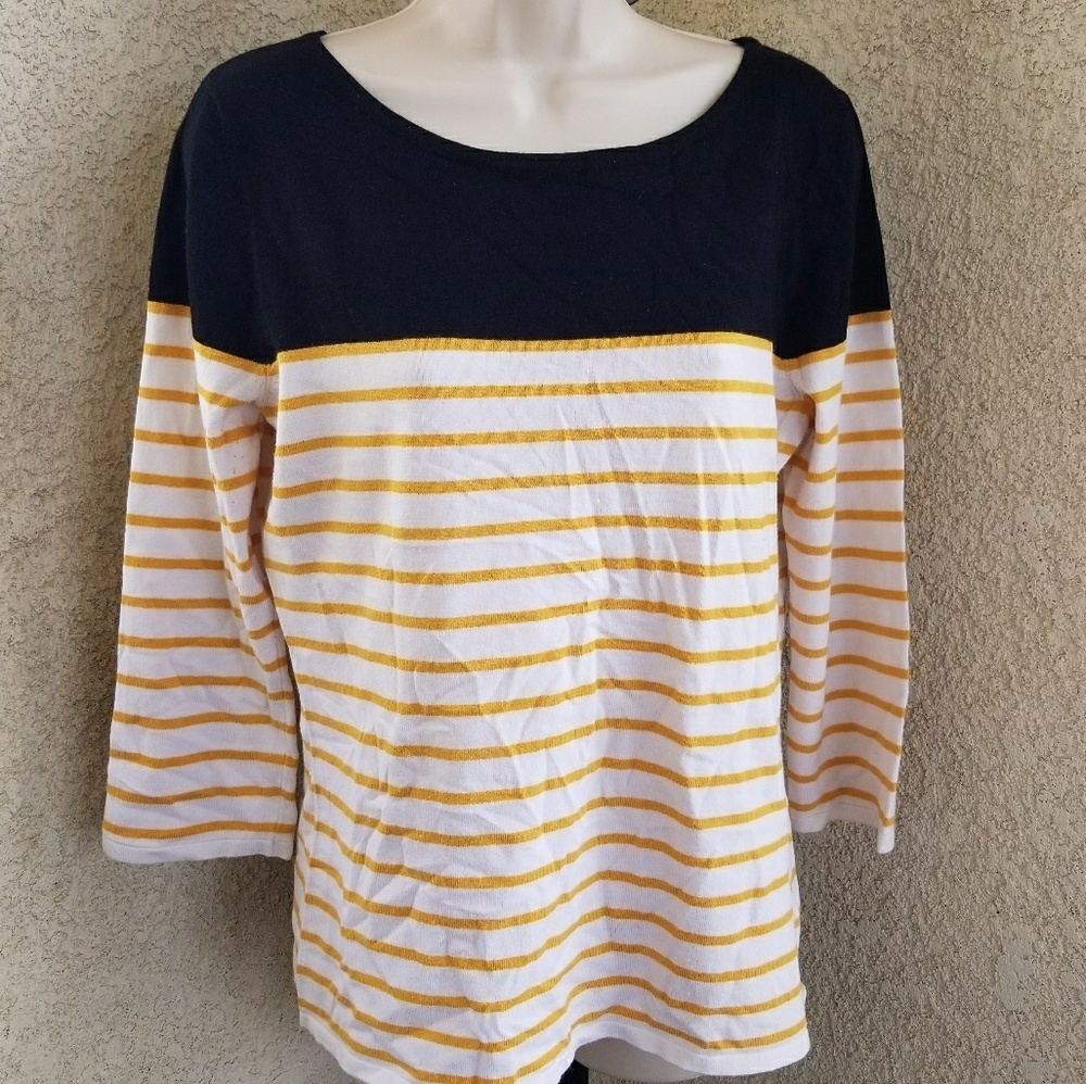 Cynthia Rowley long sleeve scoop neck sweater sz S